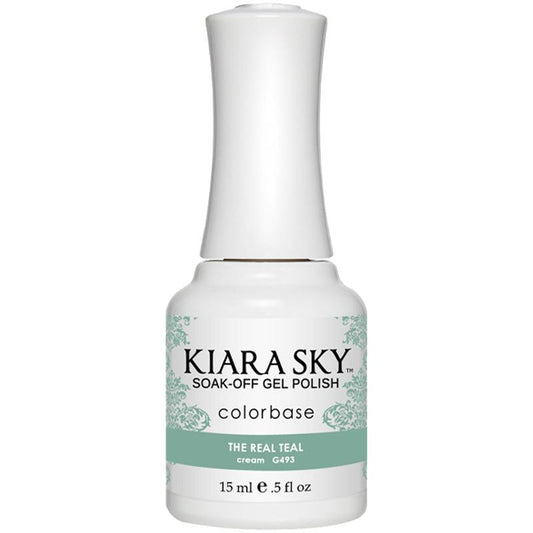 Kiara Sky Gel Polish - The Real Teal - KSG493