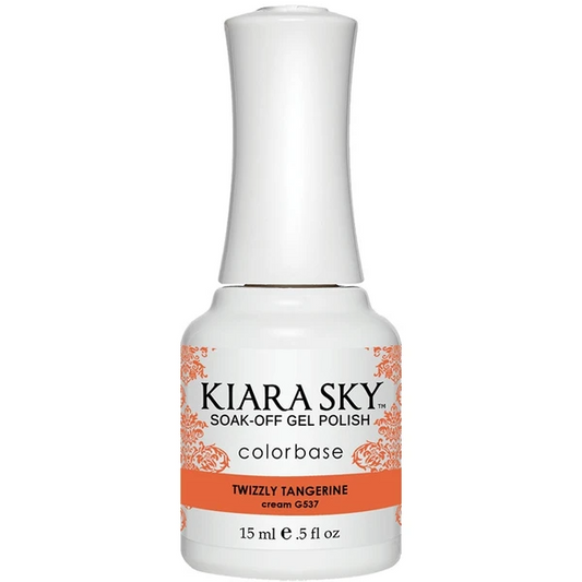 Kiara Sky Gel Polish - Twizzly Tangerine - KSG542