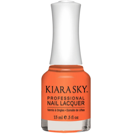 Kiara Sky Nail Lacquer - Twizzly Tangerine - KSN542