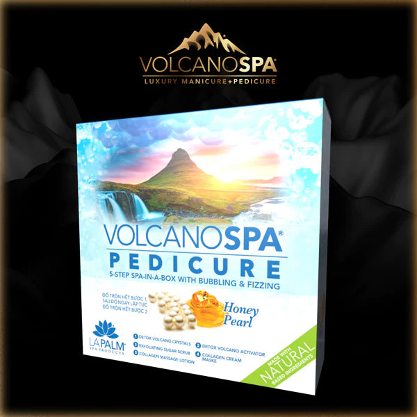 LAPALM VOLCANO SPA PEDICURE - HONEY PEARL