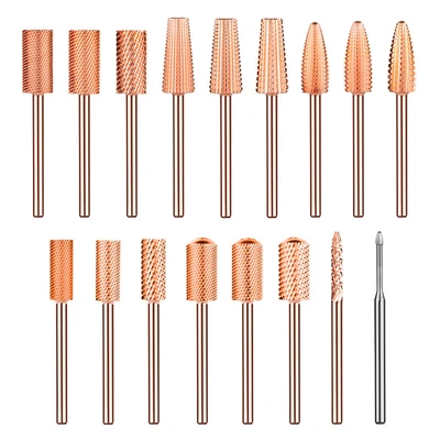 KIARA SKY ROSE GOLD DRILL BIT COLLECTION (17 BITS)